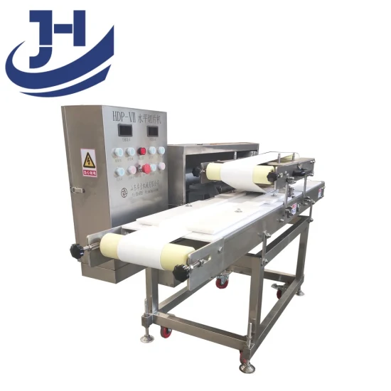 Junhua Machinery Vollautomatische Slicer-Fleischschneidemaschine für Fisch, Huhn, Lamm, Rind, Schweinefleisch